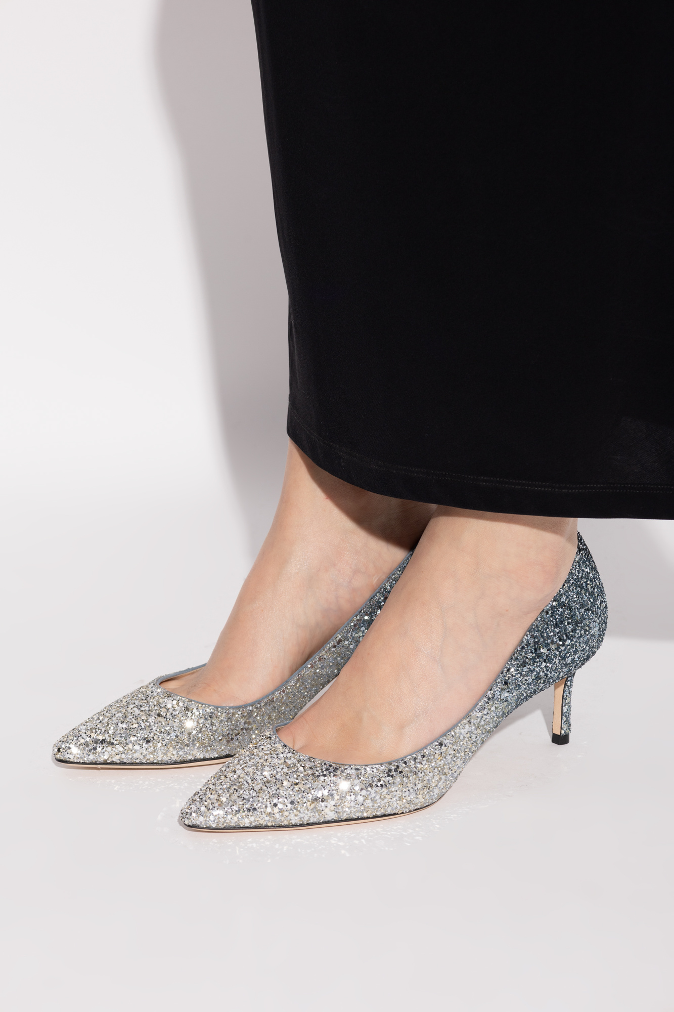 ぴ*こ様 JIMMY CHOO ROMY 38.5 Jimmy Choo - Romy Black Suede Pump, 85mm | Mitchell Stores